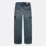 Jean-wide-leg-cargo-para-niño-Indigo-Dirty