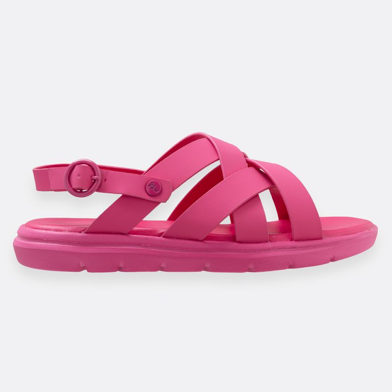 Sandalias-playeras-para-niña-Fucsia