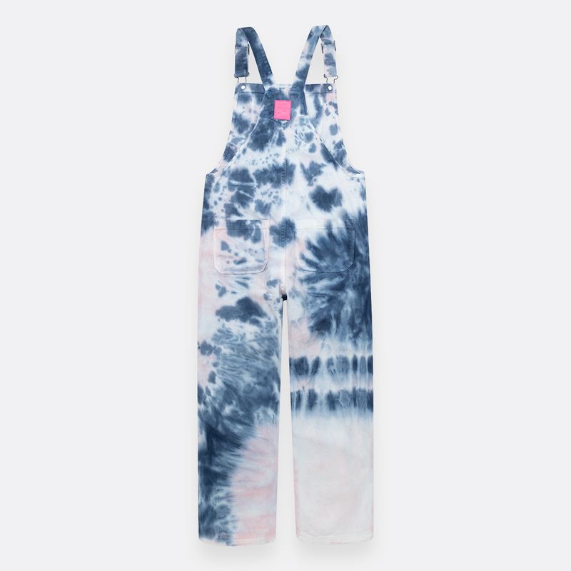 Overall-largo-para-niña-efecto-tie-dye-Indigo