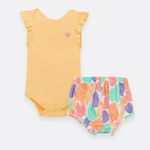 Conjunto-para-recien-nacida-niña-de-body---short