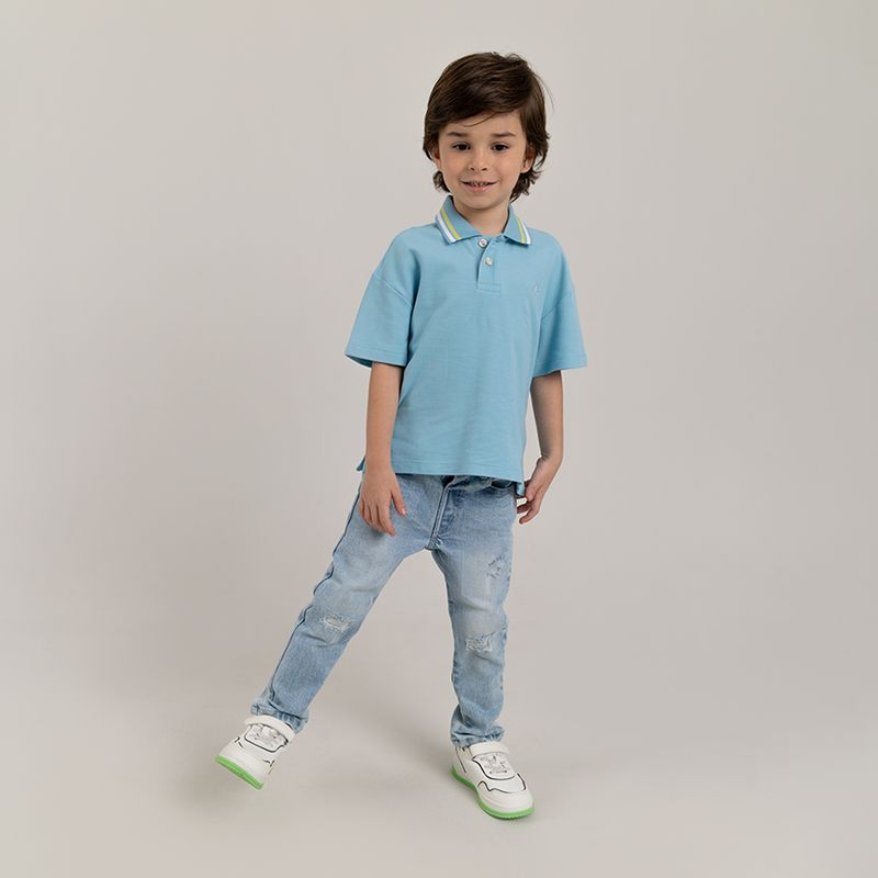 Camiseta-para-bebe-niño-tipo-polo