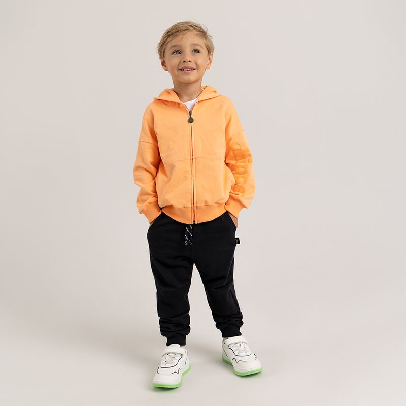Buzo-para-bebe-niño-abierto-con-capucha-y-estampado