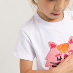 Camiseta-para-bebe-niña-con-estampado-divertido-en-el-frente