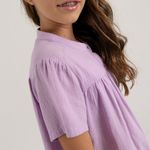 Camisa-para-niña-manga-corta-con-botones