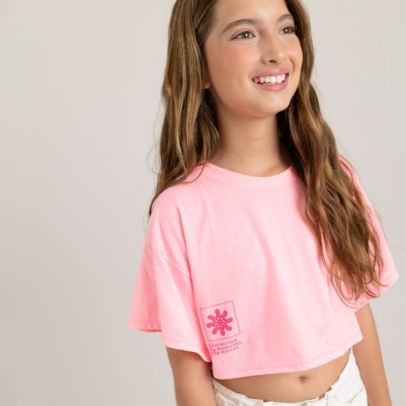 Conjunto-para-niña-de-camiseta-manga-corta---pantalon