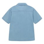 Camisa-manga-corta-para-bebe-niño-Indigo-Claro