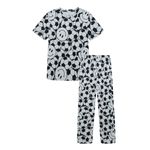 Pijama-para-bebe-niño-conjunto-de-camiseta-manga-corta---sudadera