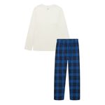 Pijama-para-bebe-niño-conjunto-de-camiseta-manga-larga---pantalon