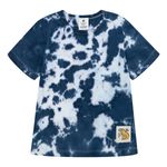 Camiseta-para-bebe-niño-manga-corta-con-teñido-tie-dye