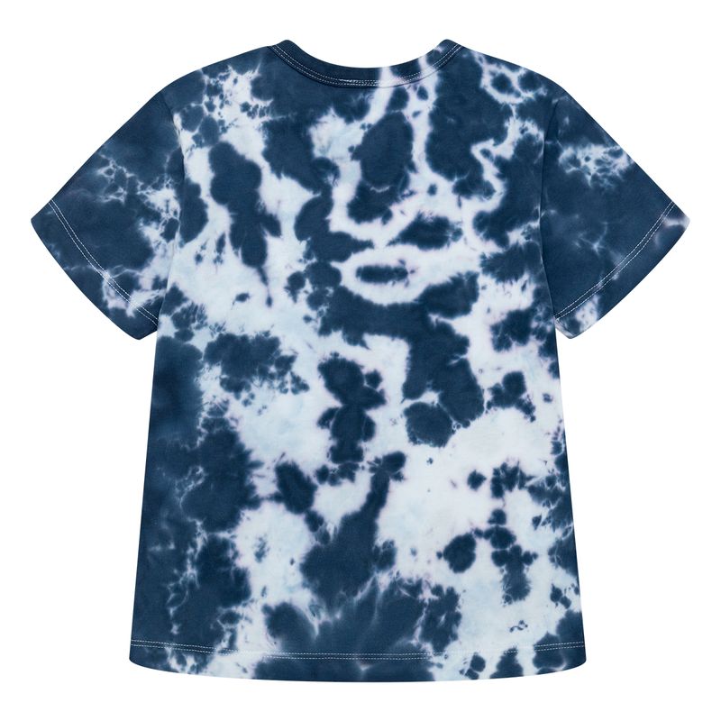 Camiseta-para-bebe-niño-manga-corta-con-teñido-tie-dye