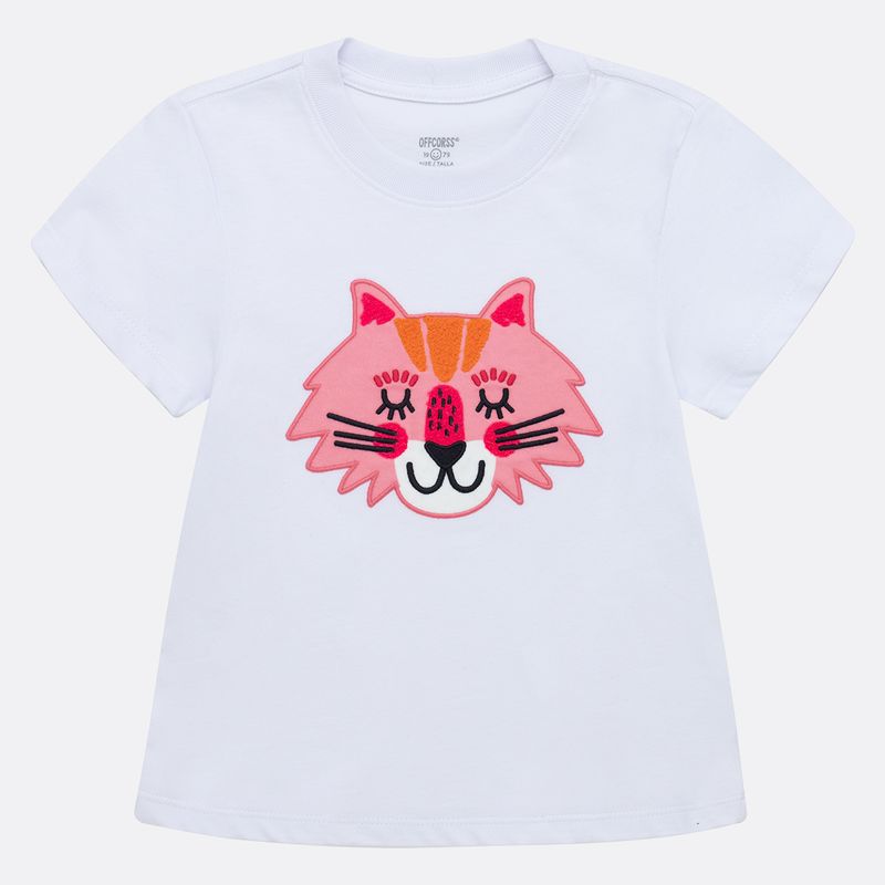 Camiseta-para-bebe-niña-con-estampado-divertido-en-el-frente