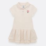 Vestido-para-bebe-niña-manga-corta-con-cuello-tipo-polo