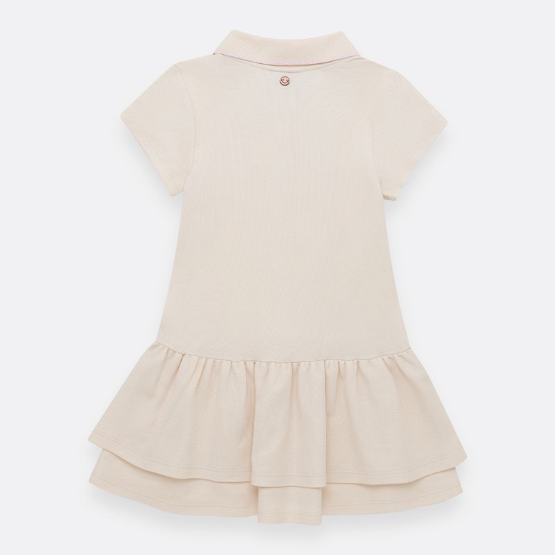Vestido-para-bebe-niña-manga-corta-con-cuello-tipo-polo