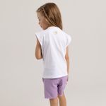 Conjunto-para-bebe-niña-de-camiseta-short