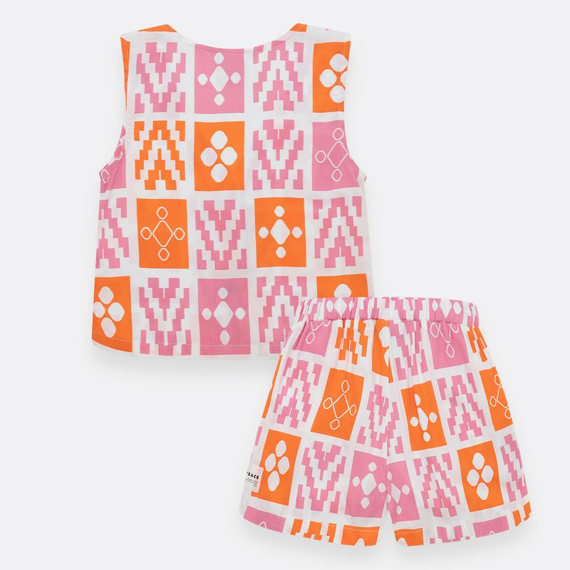 Conjunto-para-niña-de-camisa-manga-sisa---short
