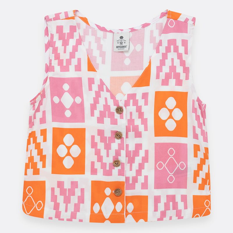 Conjunto-para-niña-de-camisa-manga-sisa---short