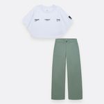 Conjunto-para-niña-de-camiseta-manga-corta---pantalon