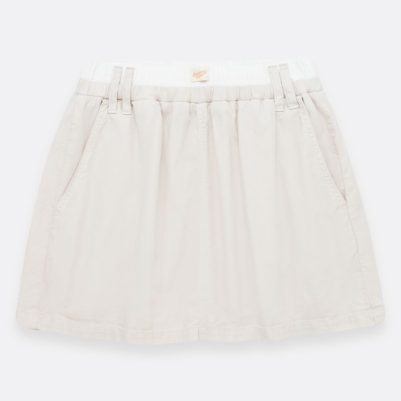 Falda-corta-para-niña-con-doble-pretina