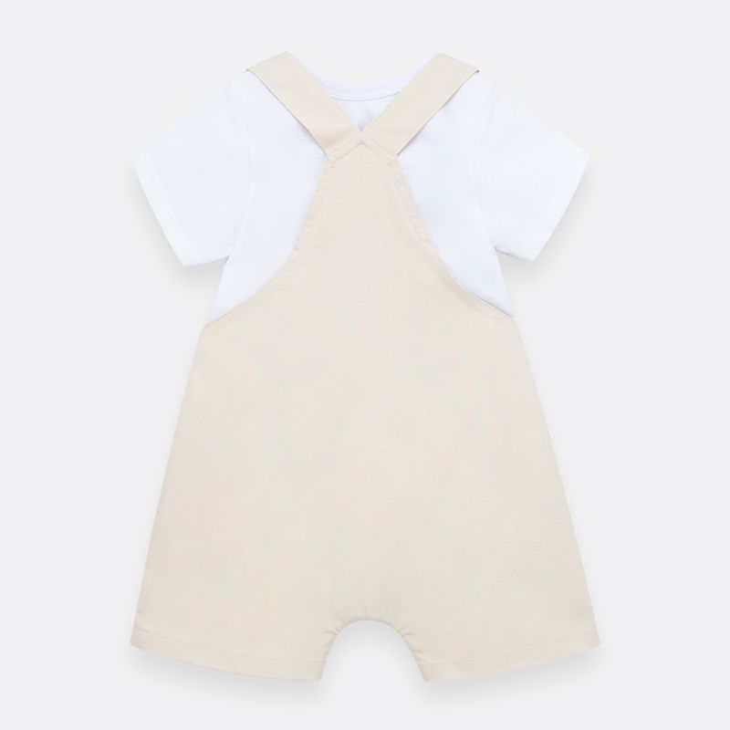 Conjunto-para-recien-nacido-de-overall-corto---camiseta