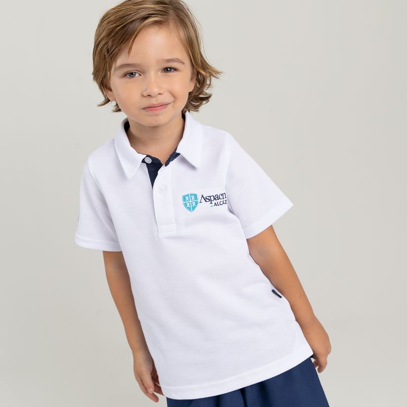 Camiseta-polo-de-uniforme-colegio-Alcazares-para-niño-unisex