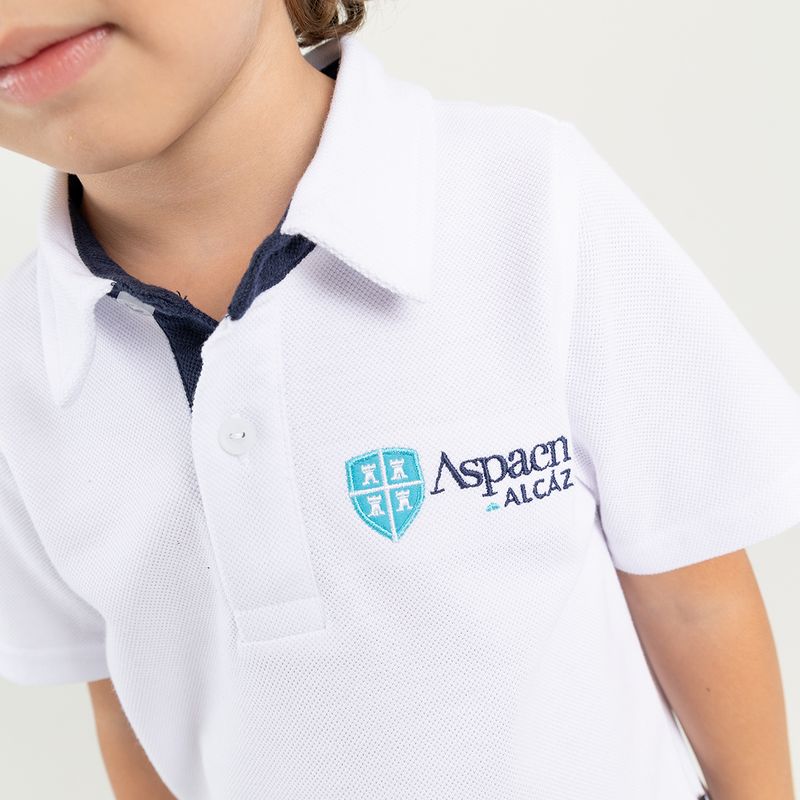 Camiseta-polo-de-uniforme-colegio-Alcazares-para-niño-unisex