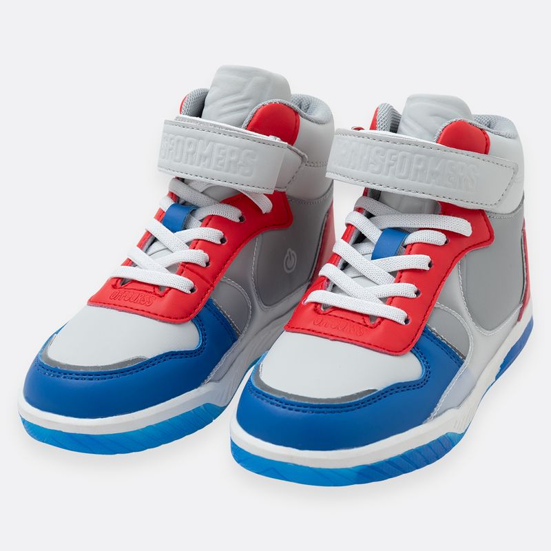 Tenis-con-luces-para-niño-de-transformers-caña-media