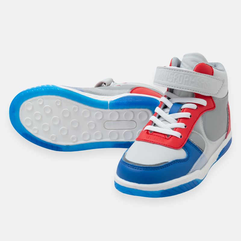 Tenis-con-luces-para-niño-de-transformers-caña-media