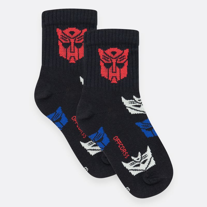 Medias-para-niño-de-transformers-caña-corta-