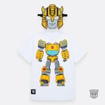 Camiseta-manga-corta---mascara-para-niño