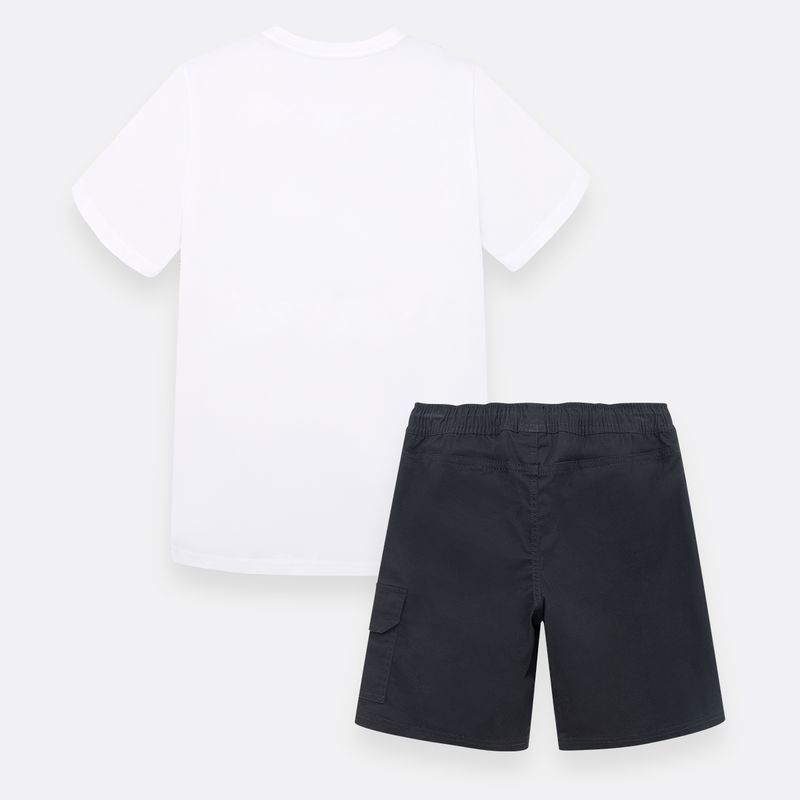 Conjunto-para-bebe-niño-de-camiseta-manga-corta---bermuda