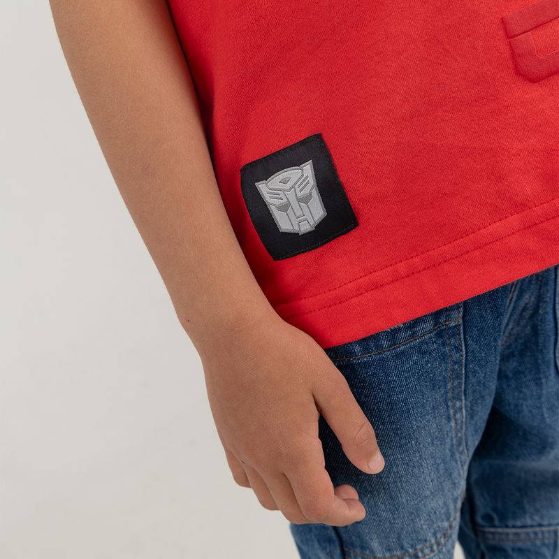 Camiseta-para-bebe-niño-de-transformers-manga-corta