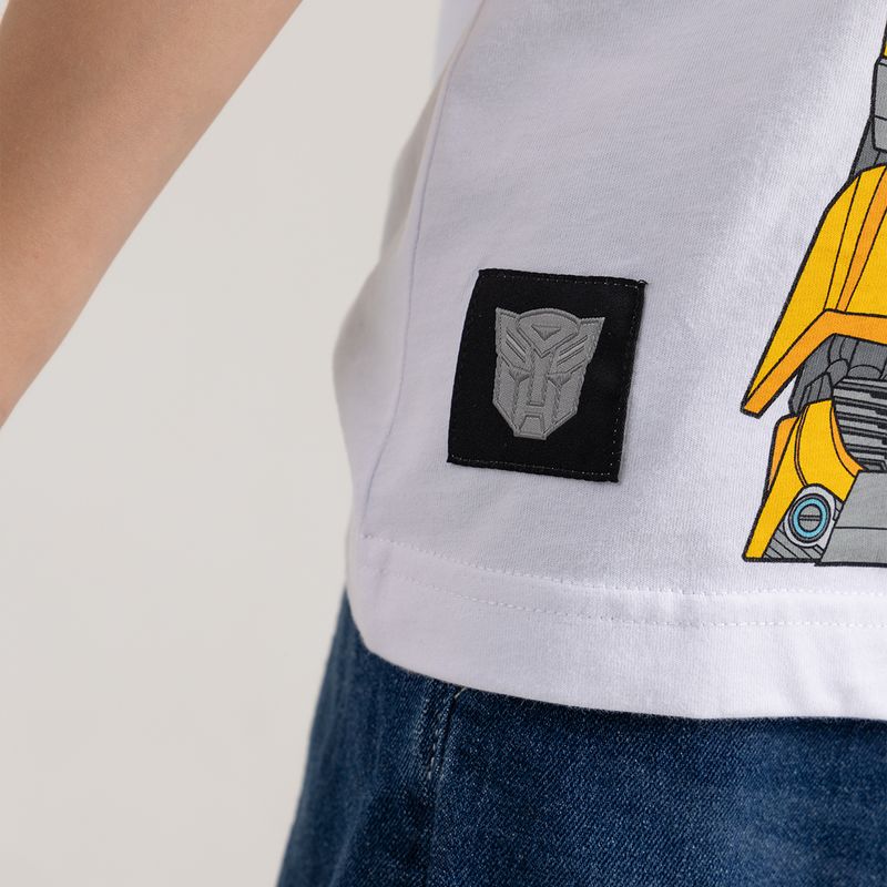 Camiseta-manga-corta---mascara-para-niño
