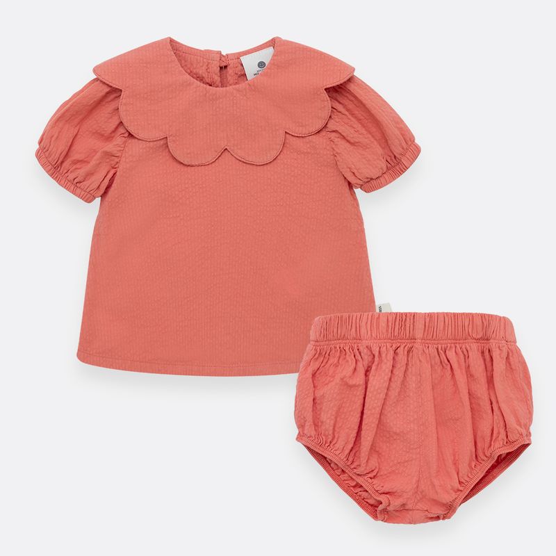 Conjunto-para-bebe-niña-de-camisa---short