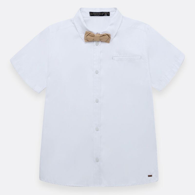 Camisa-para-niño-manga-corta-con-corbatin-