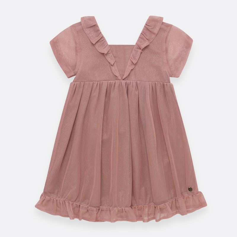Vestido-para-niña-manga-corta-con-bolero