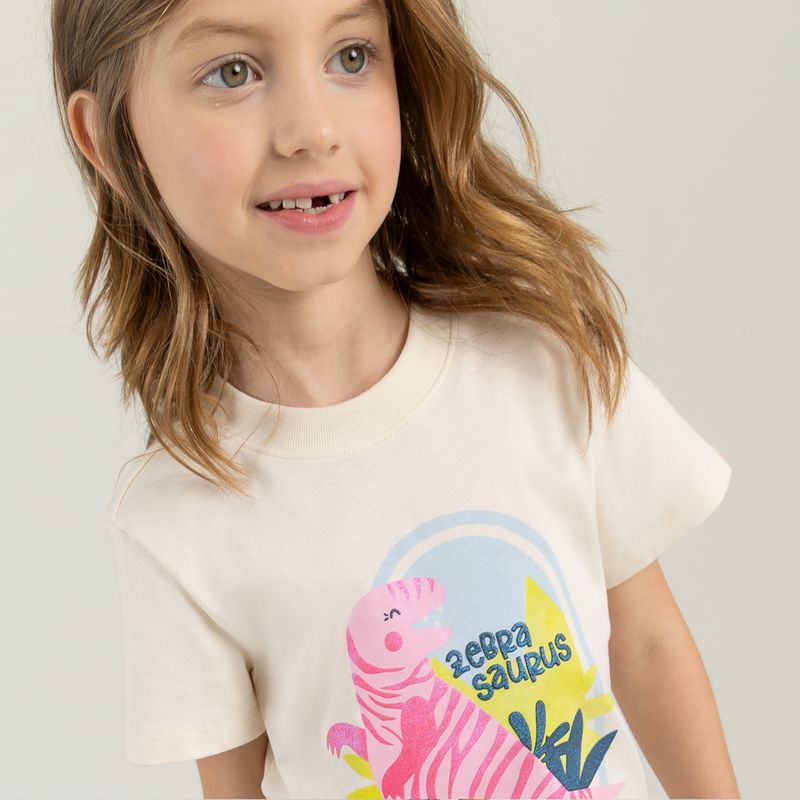 Camiseta-para-niña-con-estampado-manga-corta
