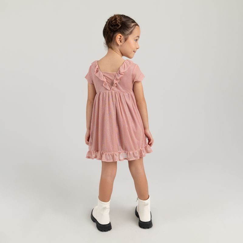 Vestido-para-niña-manga-corta-con-bolero