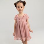 Vestido-para-niña-manga-corta-con-bolero