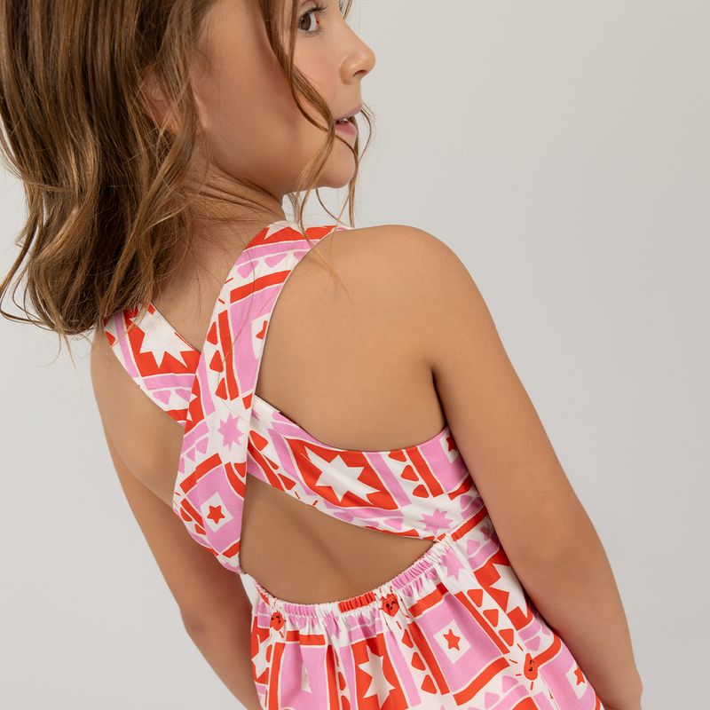 Vestido-corto-para-niña-con-espalda-cruzada