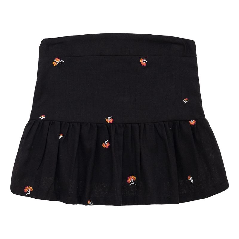 Conjunto-para-niña-de-camisa-y-falda-corta