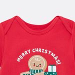 Body-rojo-navideño-para-bebe-unisex-manga-corta