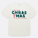 Pijama-navideña-para-niño-camiseta-manga-corta---sudadera