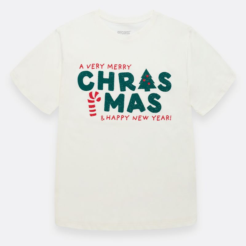 Pijama-navideña-para-niño-camiseta-manga-corta---sudadera