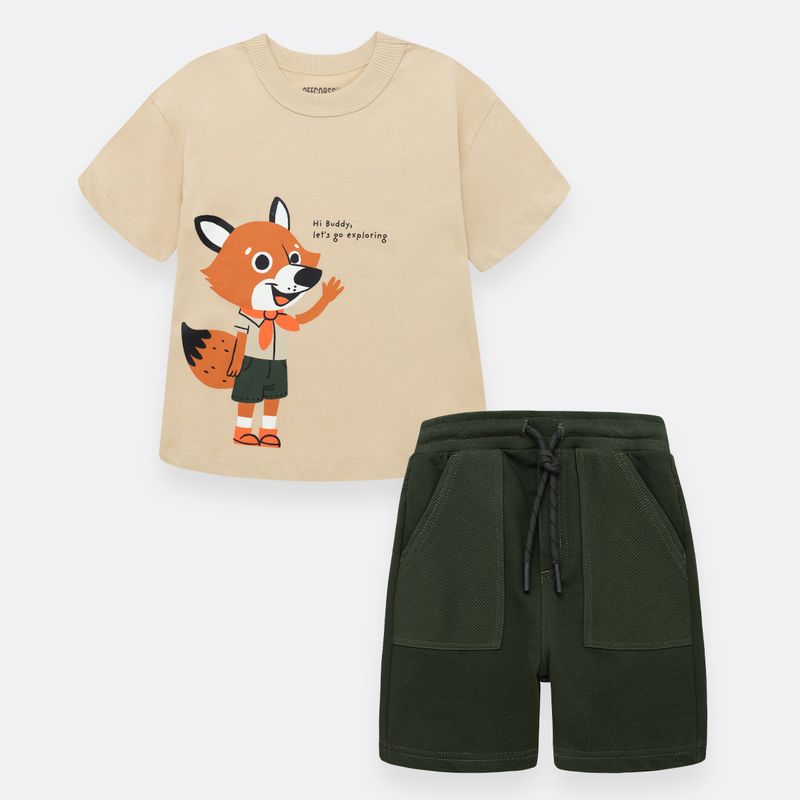 Conjunto-para-niño-de-camiseta-oversize---bermuda