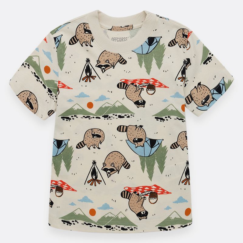 Camiseta-para-niño-manga-corta-con-tela-estampada