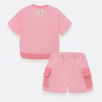 Conjunto-para-niña-de-camiseta---short
