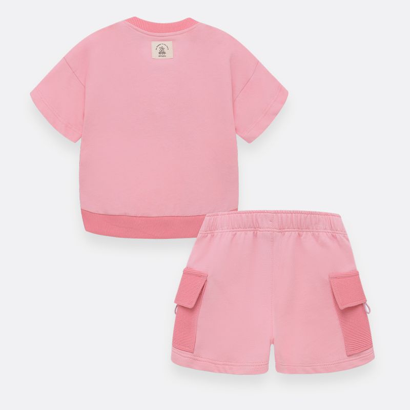 Conjunto-para-niña-de-camiseta---short