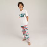 Pijama-navideña-para-niño-camiseta-manga-corta---sudadera