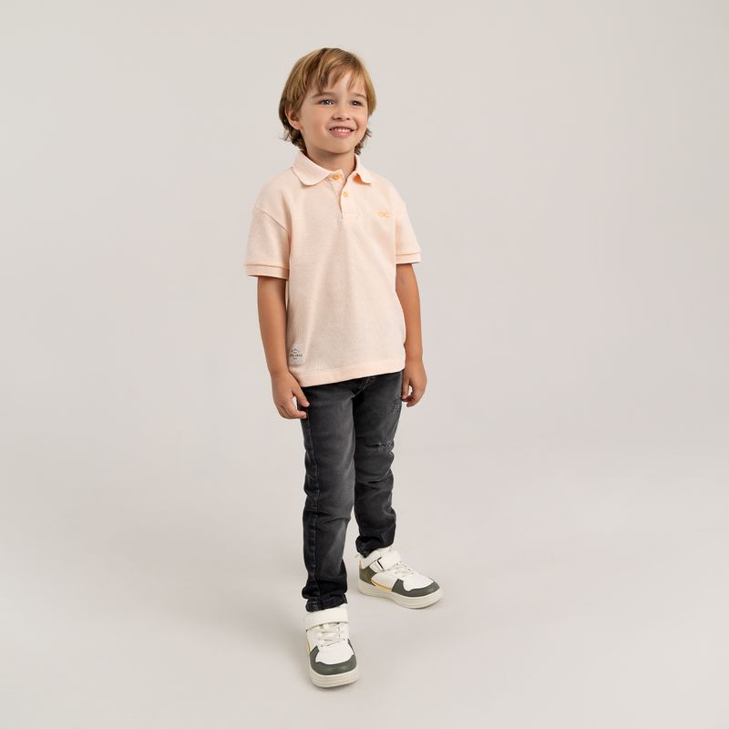 Camiseta-polo-para-niño-manga-corta