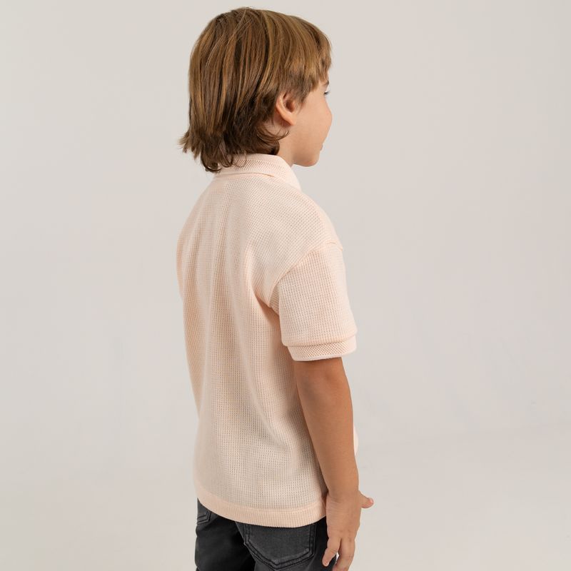 Camiseta-polo-para-niño-manga-corta